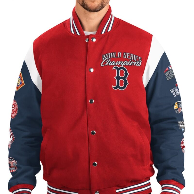 World Series Champions Boston Red Sox Red/Blue Jacket