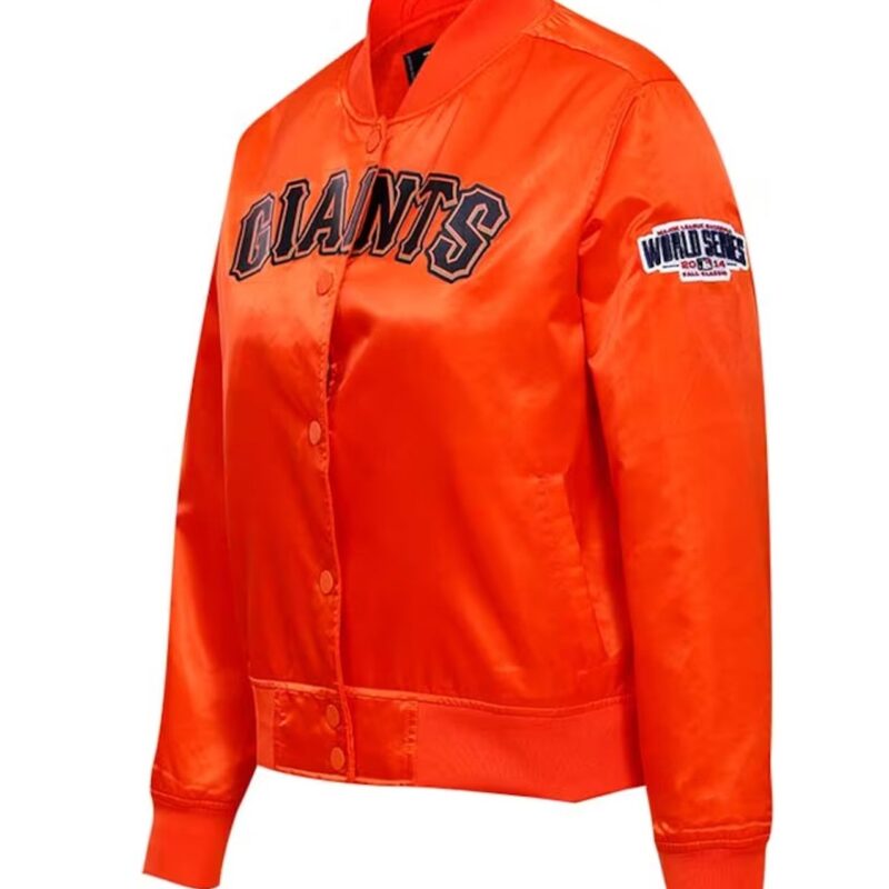 San Francisco Giants World Series Orange Jacket