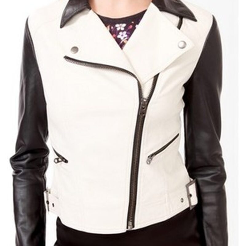 Diamond White X Factor Leather Jacket