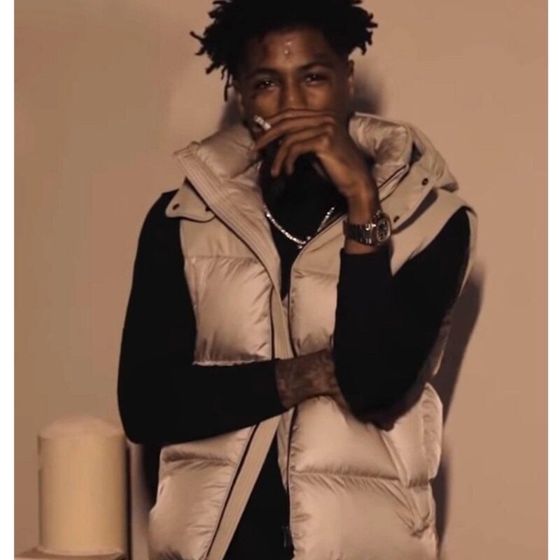 The Story of O.J. YoungBoy Never Broke Again Puffer Vest