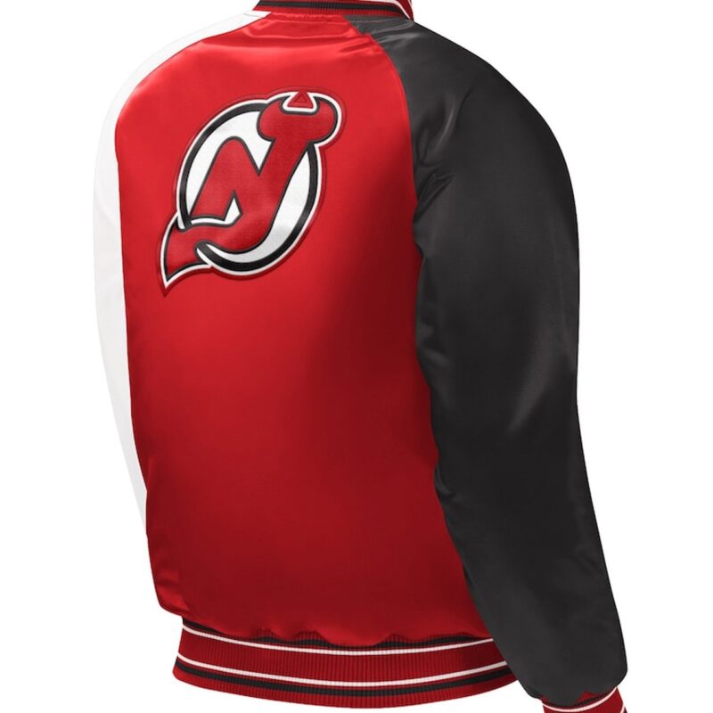 New Jersey Devils Youth Varsity Satin Jacket