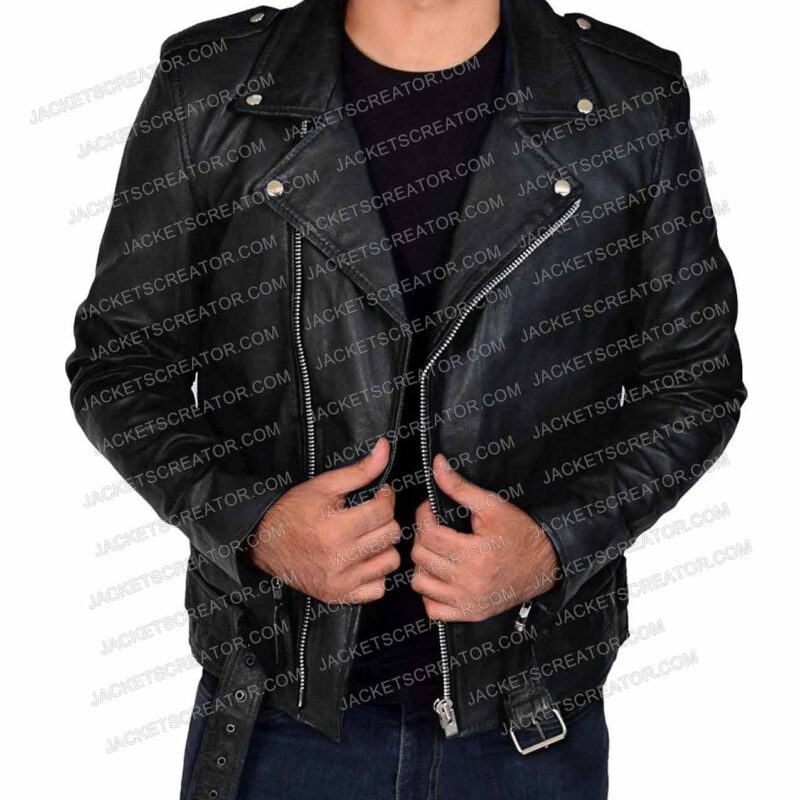 Yuyu Hakusho Yusuke Urameshi Black Leather Jacket