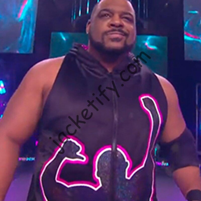 Keith Lee AEW Hooded Vest