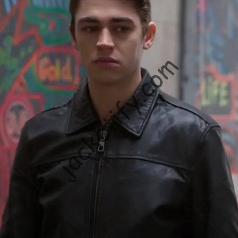 After Ever Happy Hero Fiennes Tiffin Leather Jacket