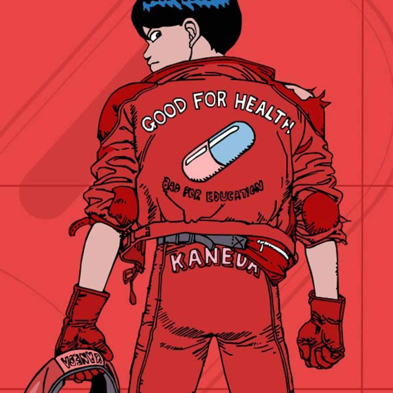 Motorcycle Akira Kaneda Jacket