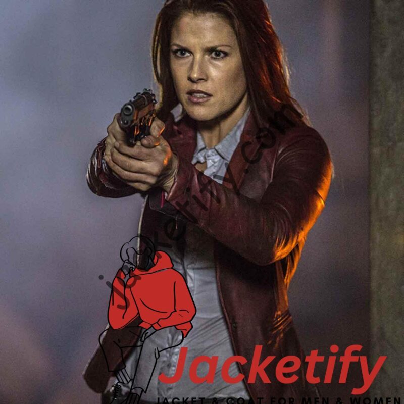 Ali Larter Resident Evil The Final Chapter Leather Jacket