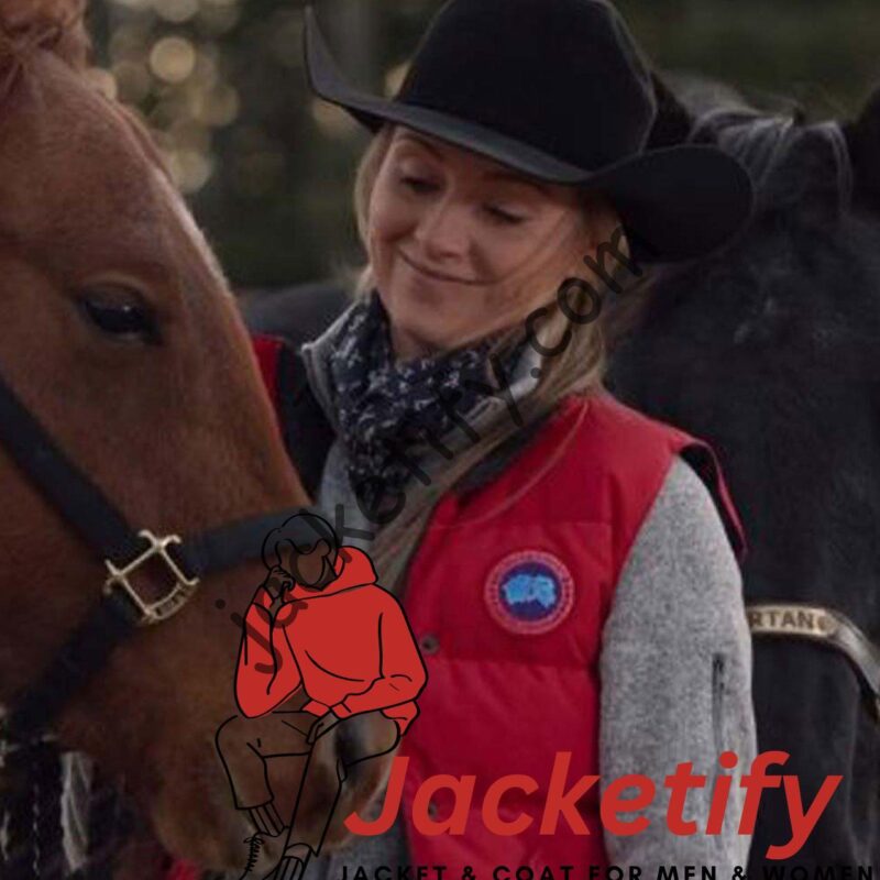 Amber Marshall Heartland Quilted Down Vest