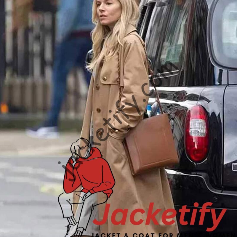 Anatomy of a Scandal Sienna Miller Beige Coat