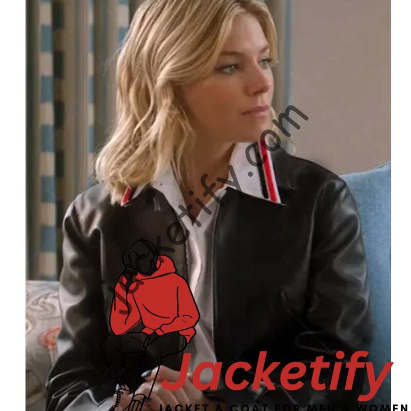 Anatomy of a Scandal Sienna Miller Leather Jacket