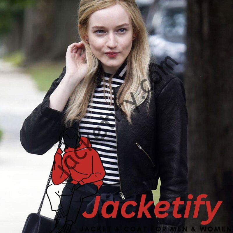 Inventing Anna Julia Garner Leather Jacket