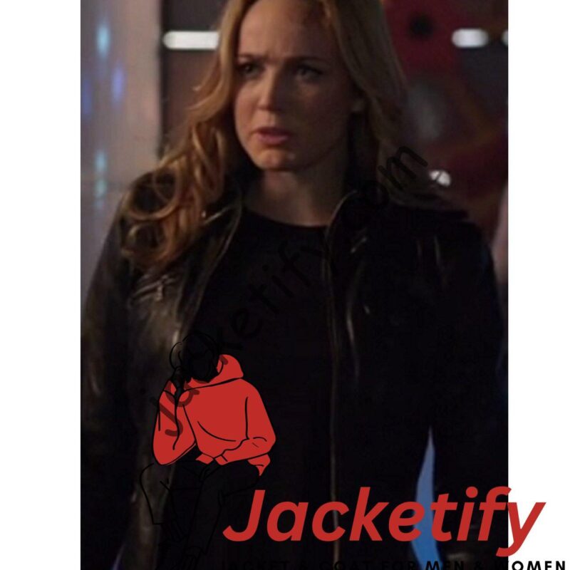 Arrow Season 2 Caity Lotz Leather Jacket