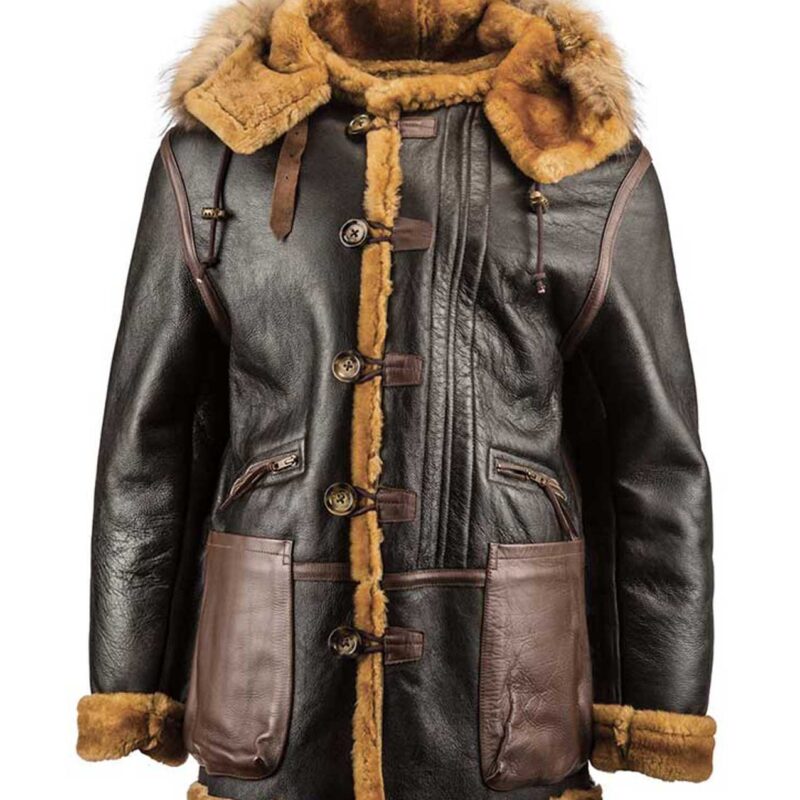 B7 WWII Shearling Leather Coat