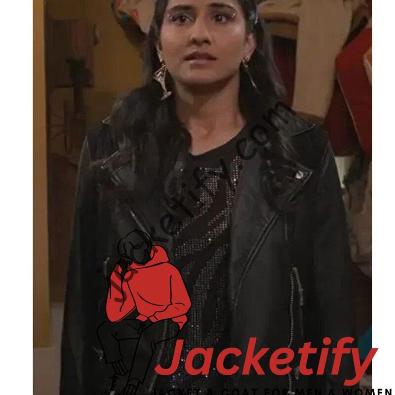 The Sex Lives of College Girls Amrit Kaur Leather Jacket