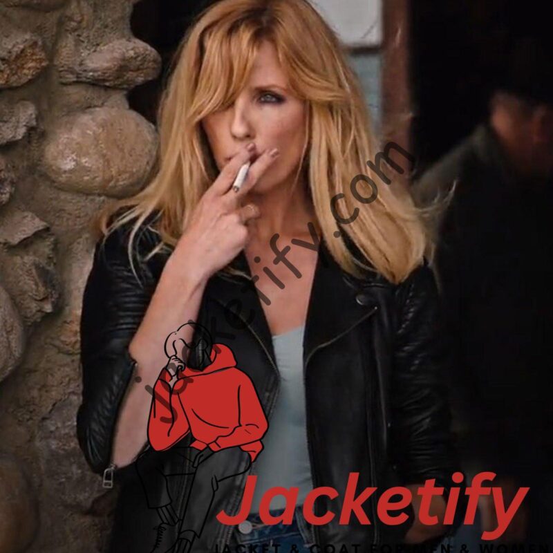 Kelly Reilly Yellowstone Leather Jacket