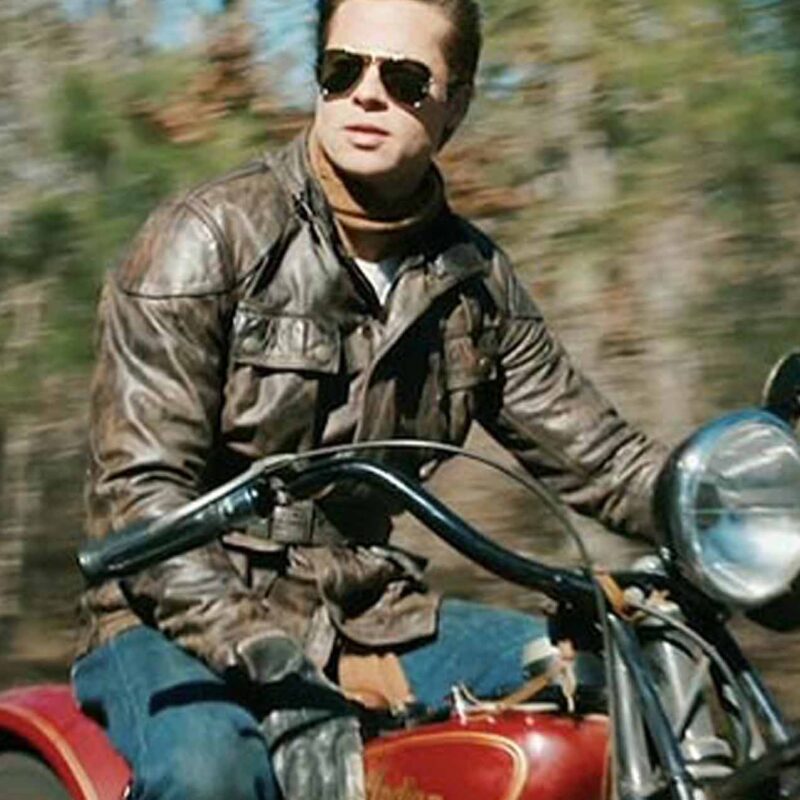 Benjamin Button Brad Pitt Motorcycle Jacket