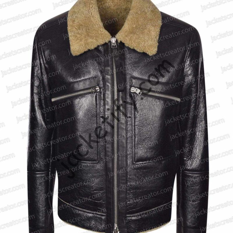 Letter to you Bruce Springsteen Shearling Leather Jacket