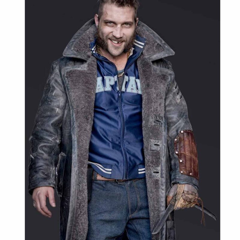 Suicide Squad Captain Boomerang Trench Coat