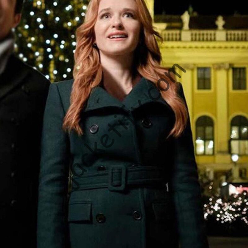 Christmas in Vienna Sarah Drew Green Coat