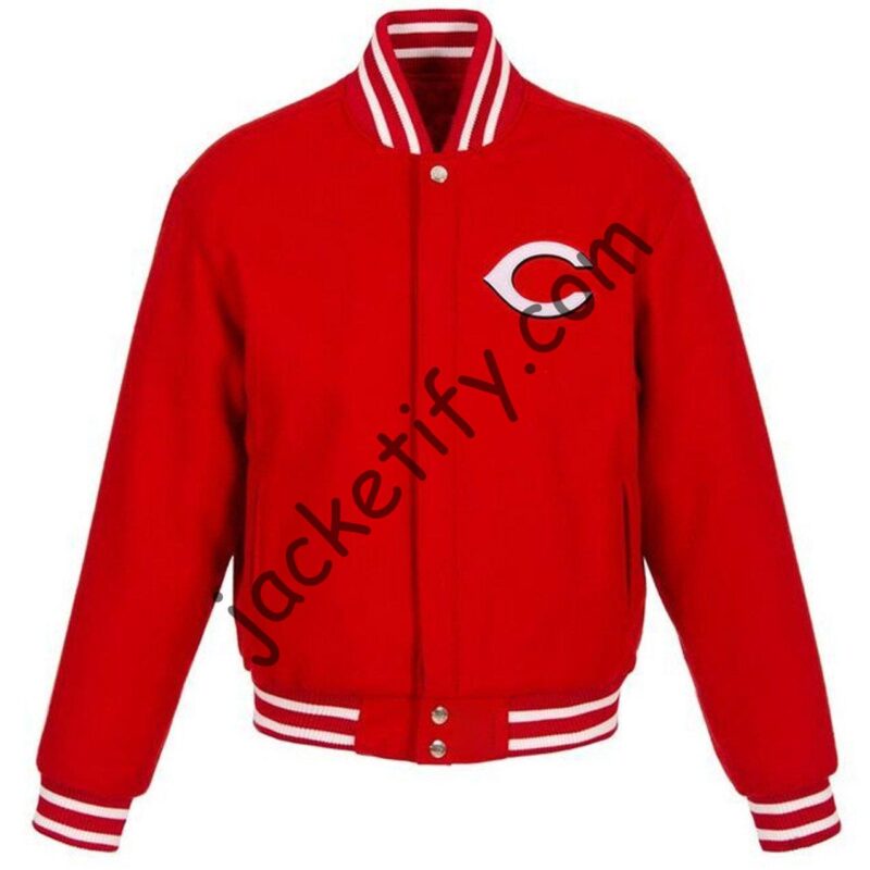 Cincinnati Reds Varsity Wool Jacket