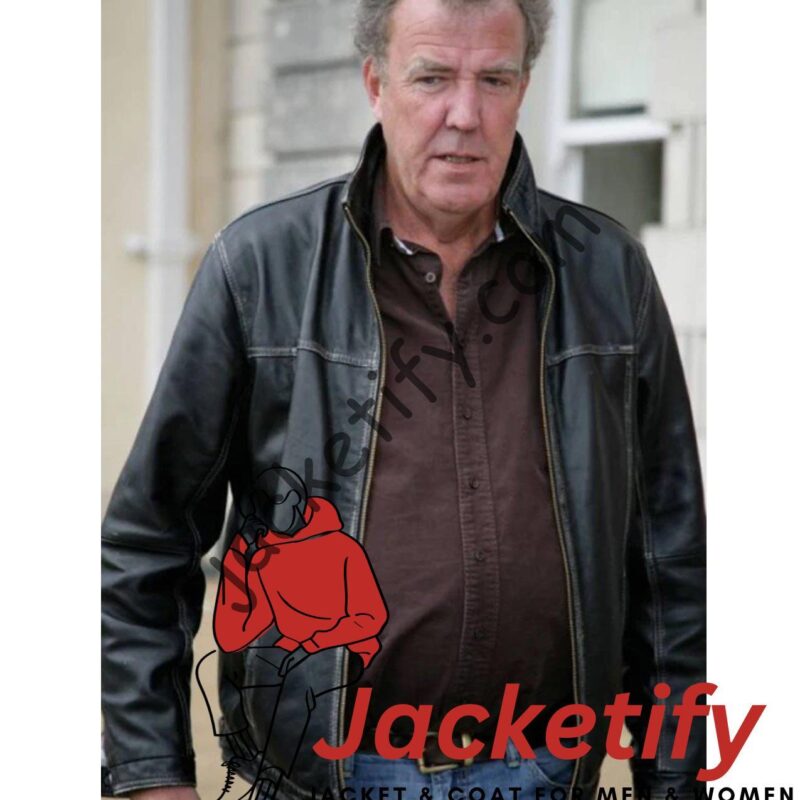 Jeremy Clarkson Clarkson’s Farm Leather Jacket