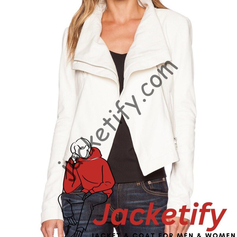 CSI Season 15 Elisabeth Harnois Leather Jacket