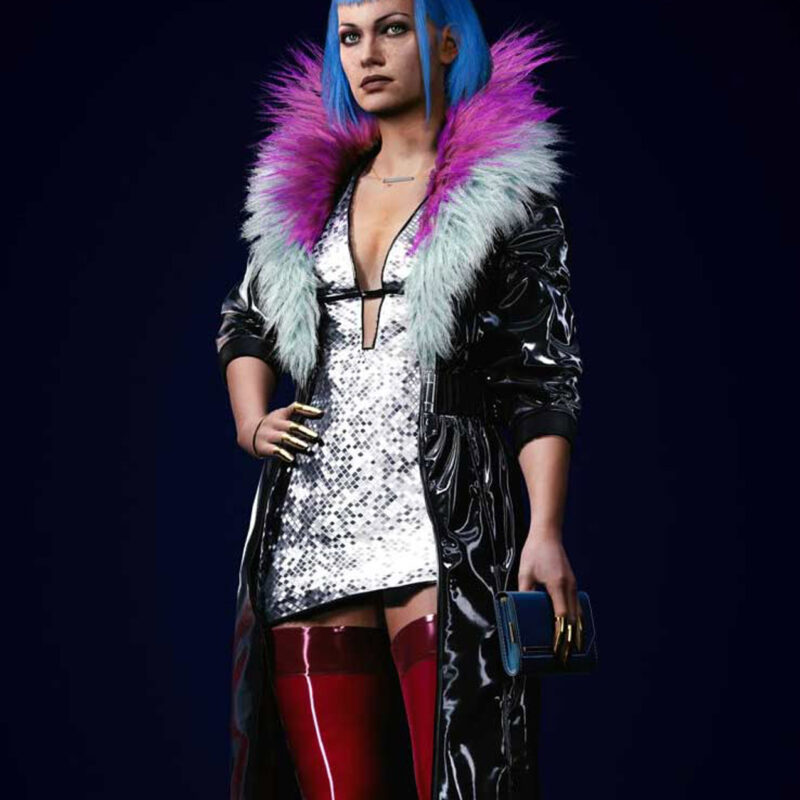 Cyberpunk 2077 Evelyn Parker Leather Coat