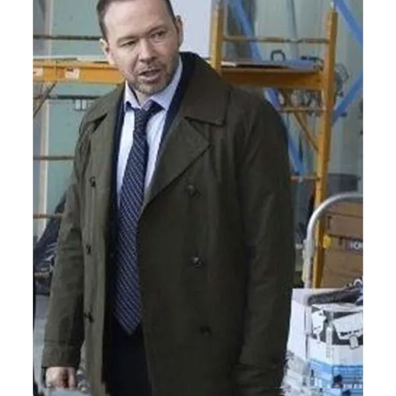 Blue Bloods Donnie Wahlberg Double Breasted Coat