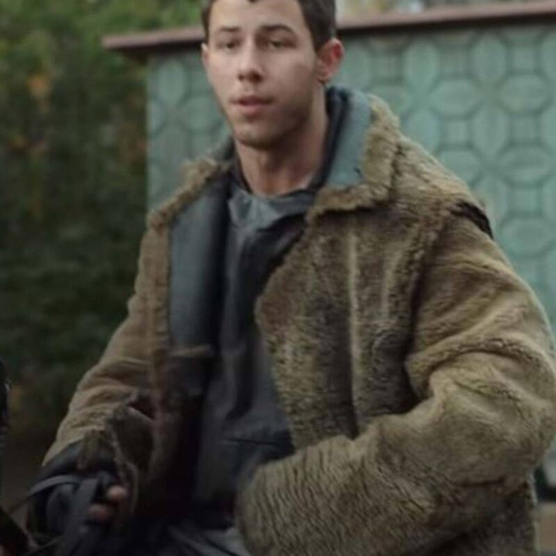 Chaos Walking Nick Jonas Sherpa Coat