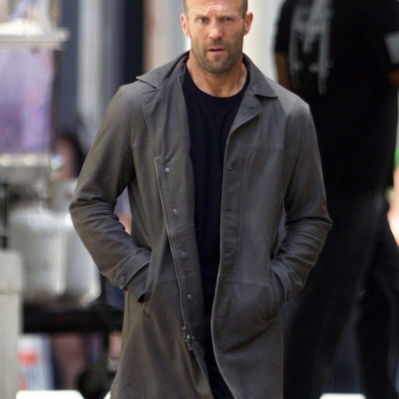 Fast 8 Jason Statham Leather Coat