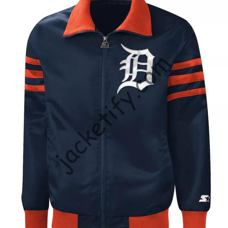 The Captain II Detroit Tigers Blue Jacket