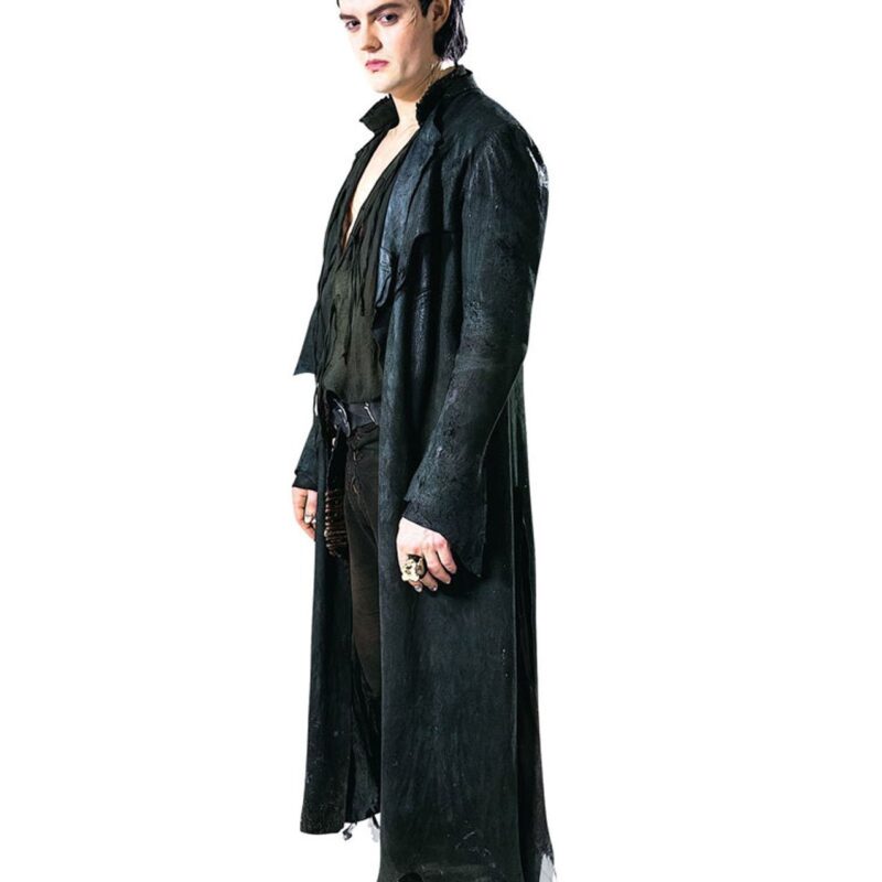 Maleficent Sam Riley Leather Coat