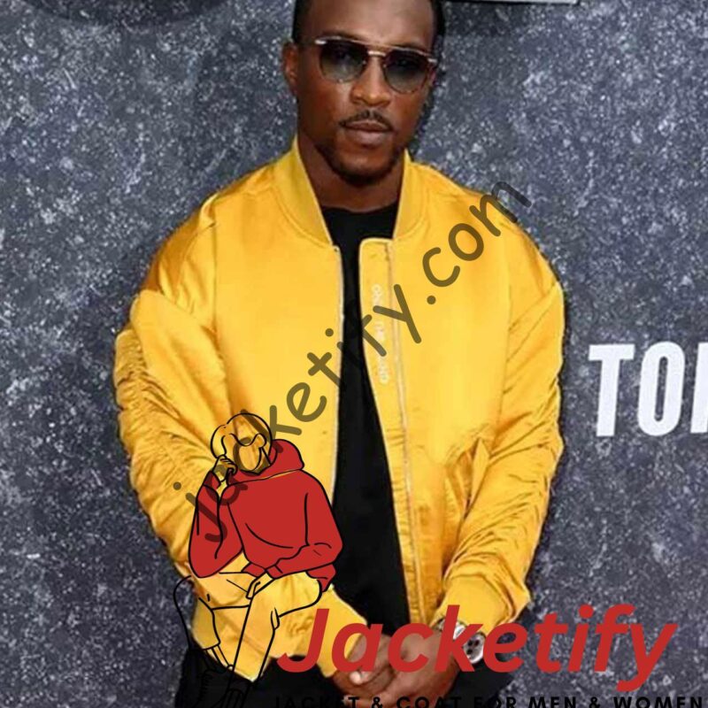 Top Boy Ashley Walters Yellow Bomber Jacket