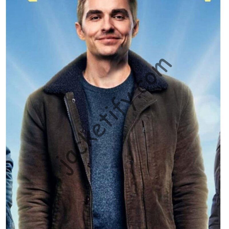 The Now Dave Franco Brown Jacket
