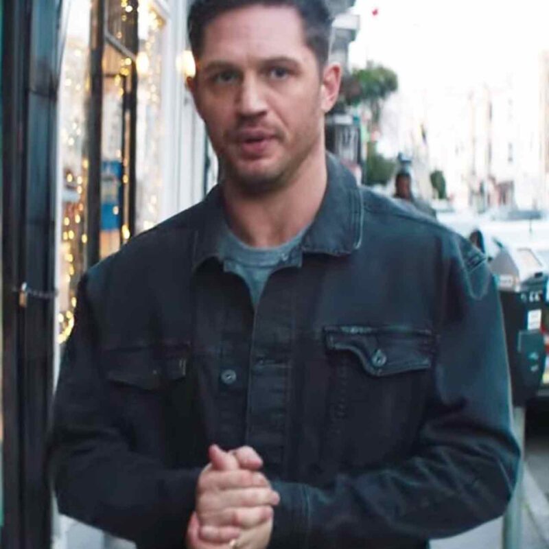 Tom Hardy Venom Black Cotton Jacket