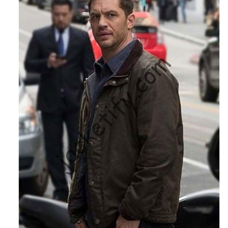 Venom 2 Tom Hardy Brown Cotton Jacket