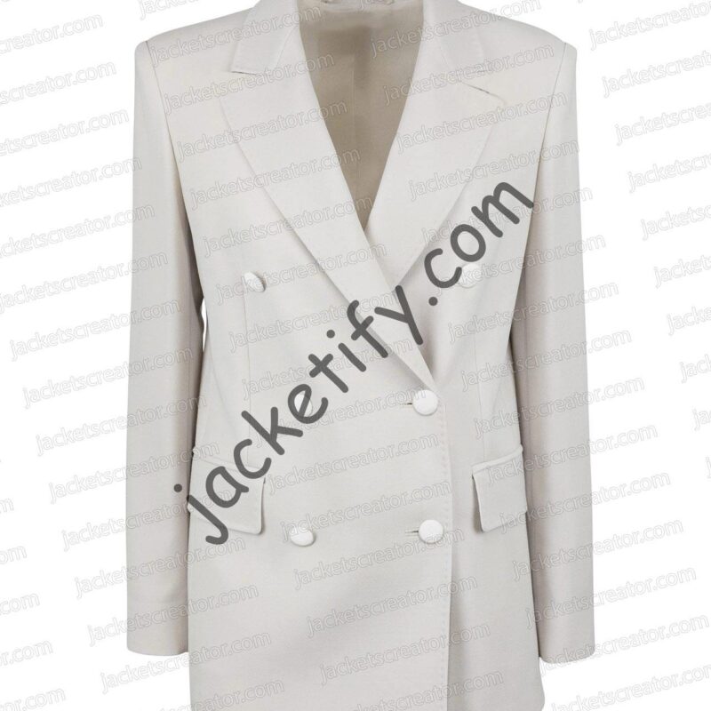 Austin Butler Elvis White Peacoat