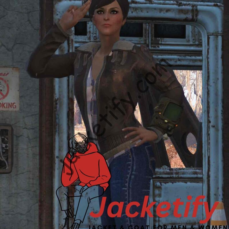 Fallout 76 Tracer Leather Jacket