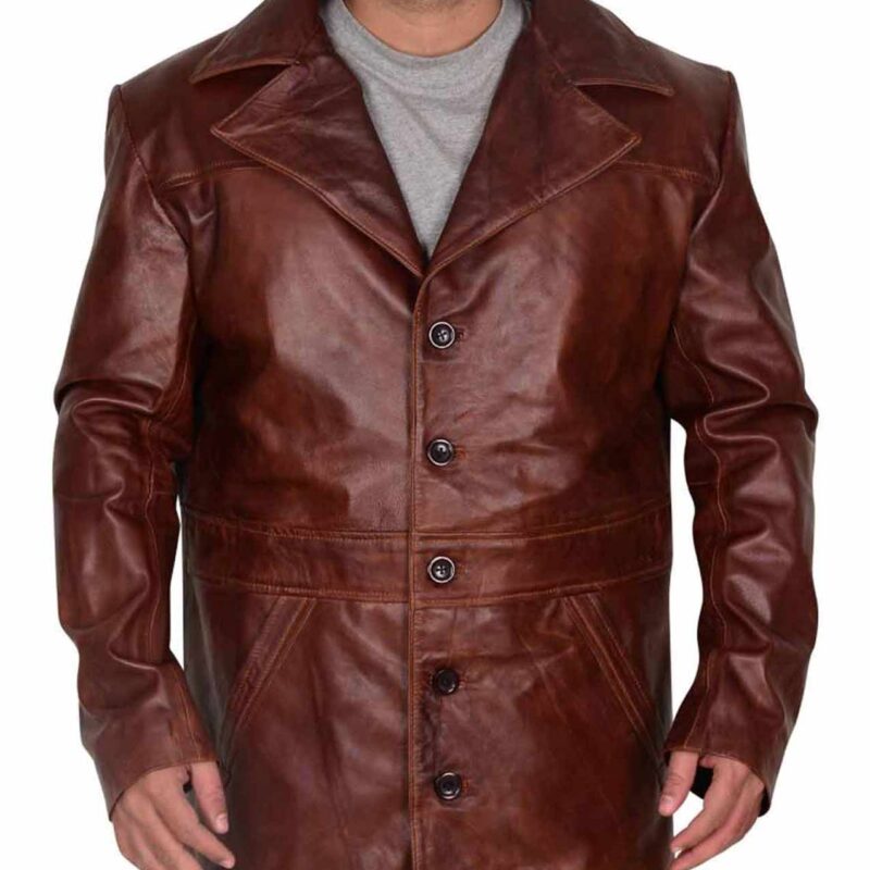 The Deuce James Franco Brown Leather Jacket