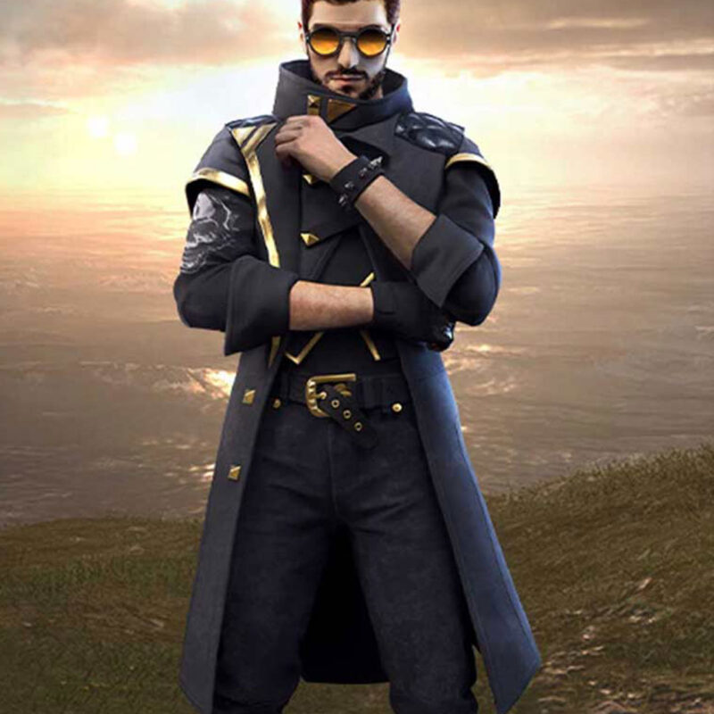 Free Fire Alok Blue Coat