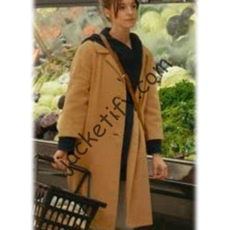 Fresh Daisy Edgar Jones Brown Coat