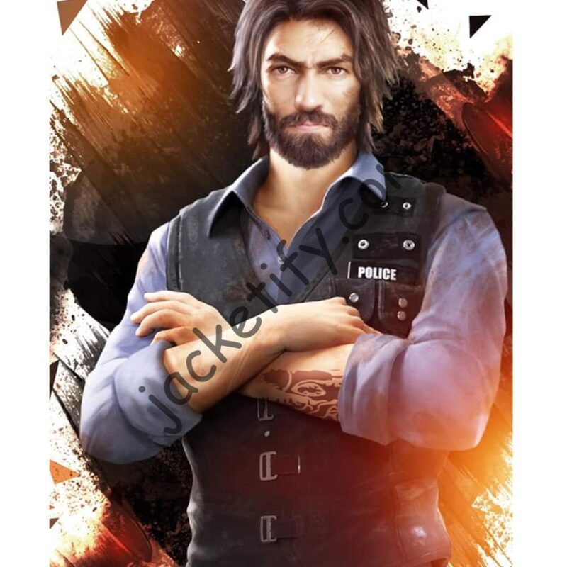 Garena Free Fire Andrew Black Vest