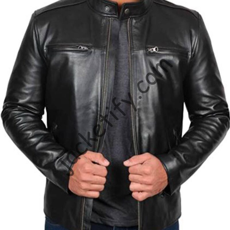 A Nashville Christmas Carol Wes Brown Leather Jacket