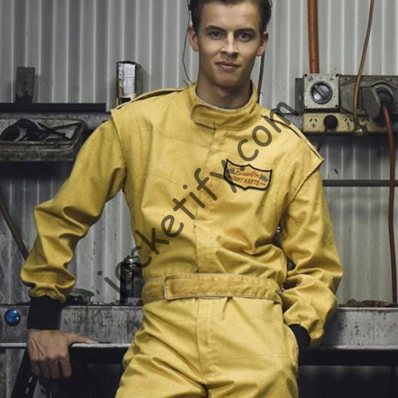 William Lodder Go Yellow Leather Jacket