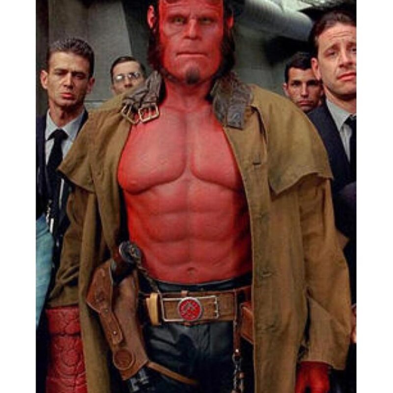 Ron Perlman Hellboy Cotton Coat