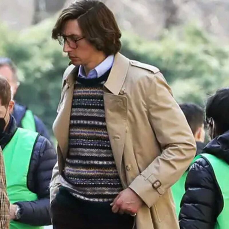 House of Gucci Adam Driver Trench Coat