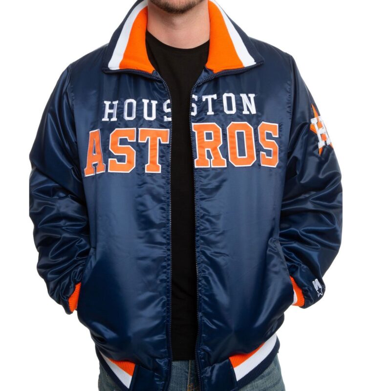 Starter Houston Astros Varsity Satin Jacket