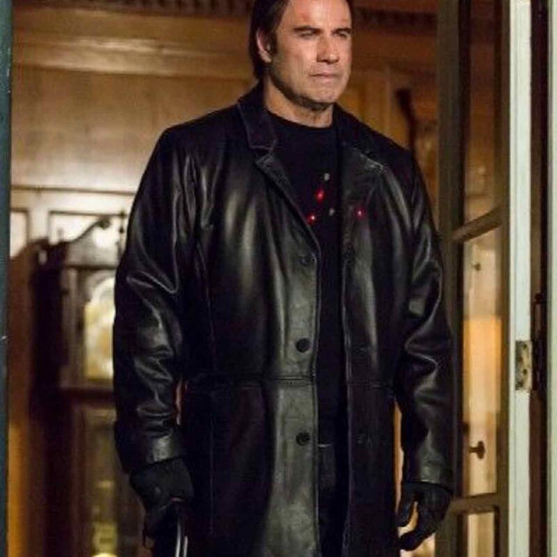 I Am Wrath John Travolta Leather Coat