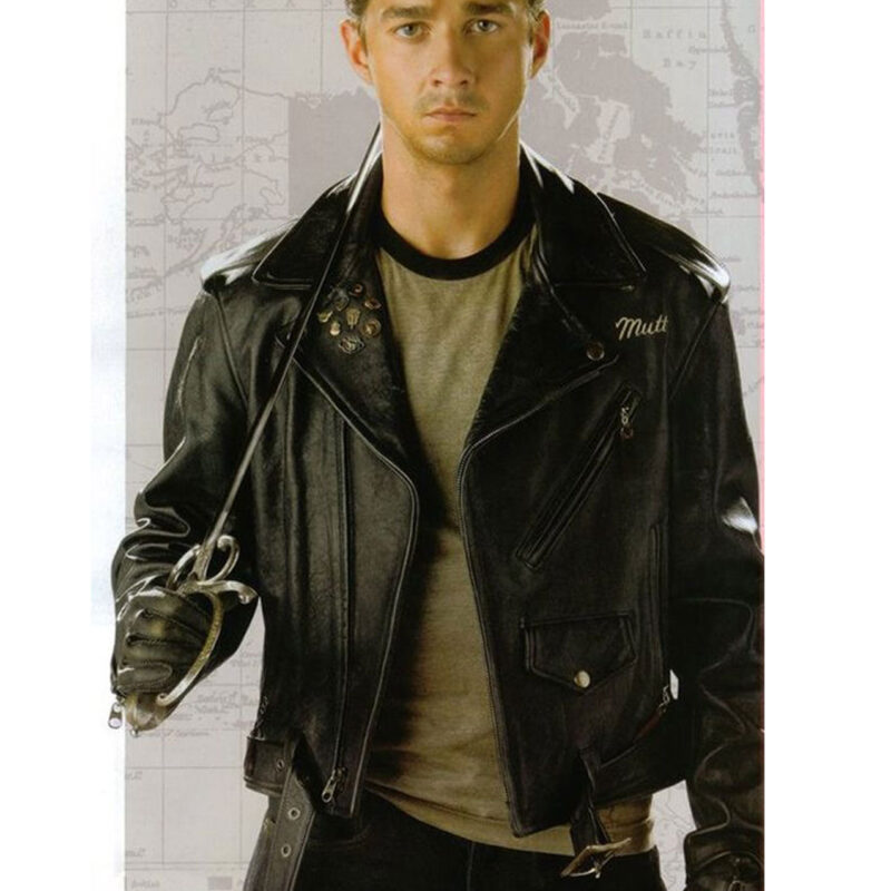 Indiana Jones 4 Shia Labeouf Leather Jacket