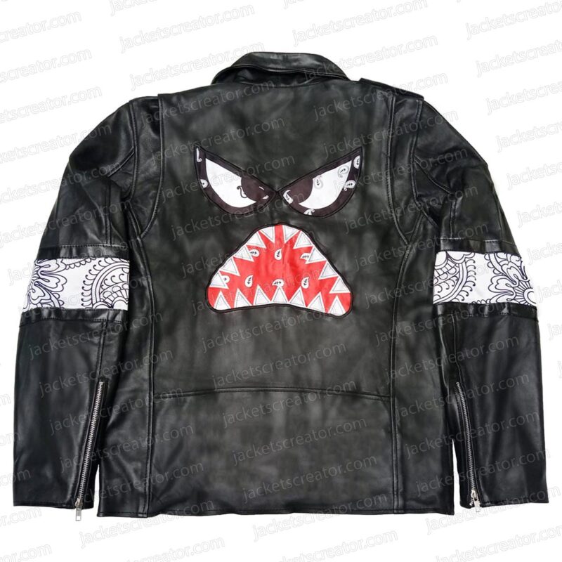 Shark Instant Crush Daft Punk Leather Jacket