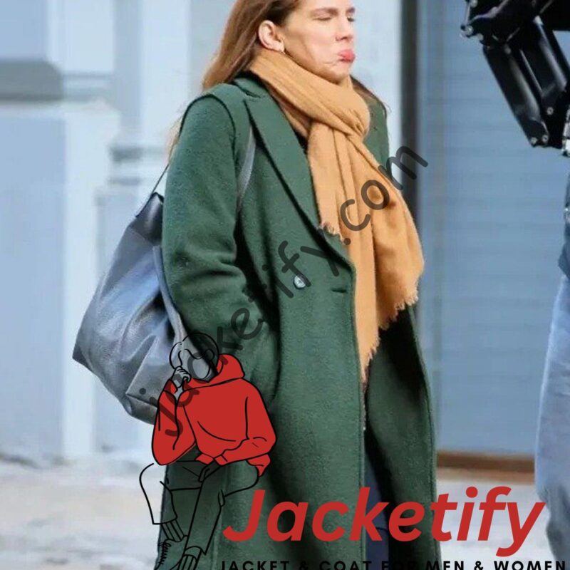 Inventing Anna Chlumsky Green Coat